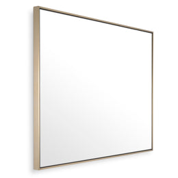 Mirror Redondo Brushed Brass Finish 3' x 3.9'