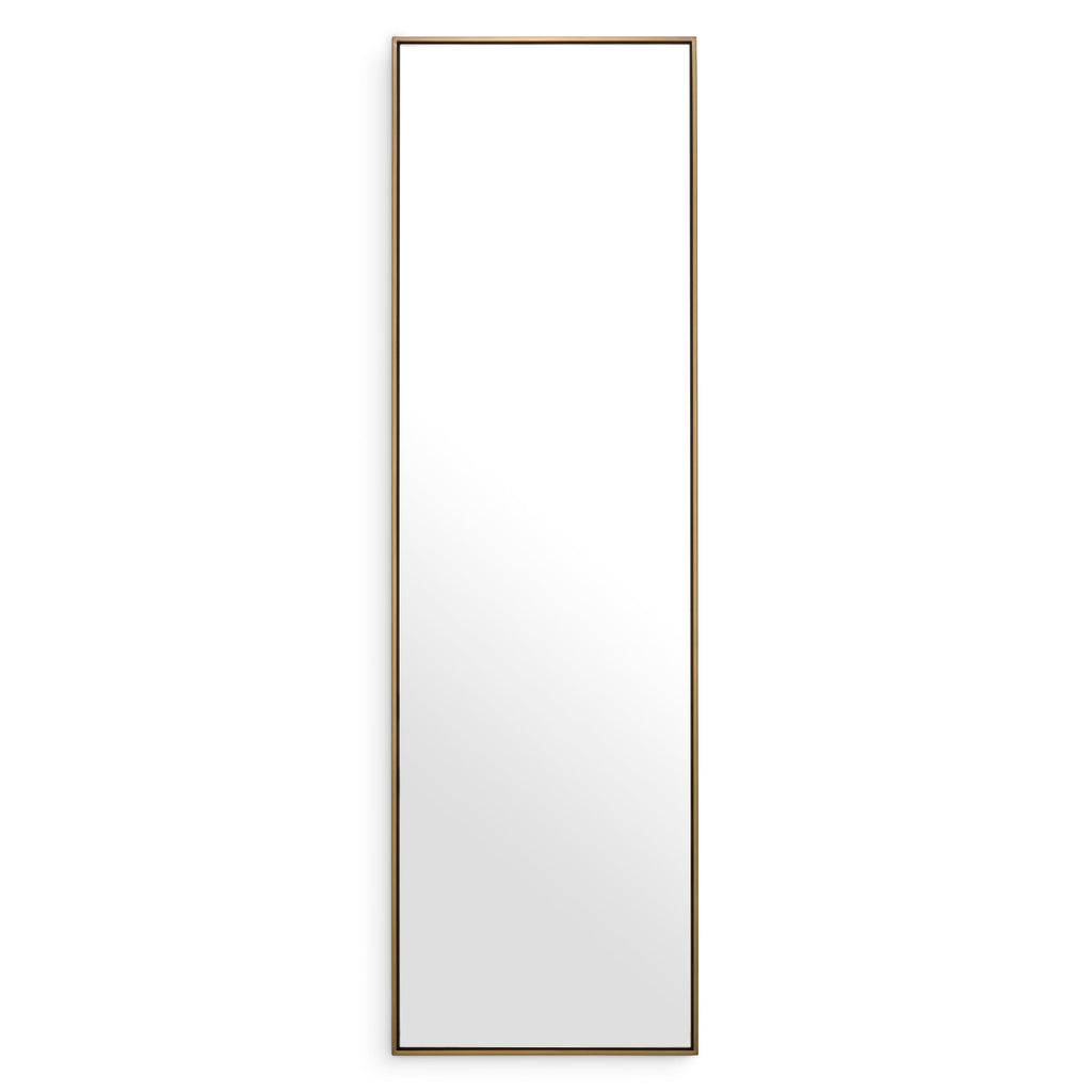 Mirror Redondo Brushed Brass Finish 2' x  6.6'