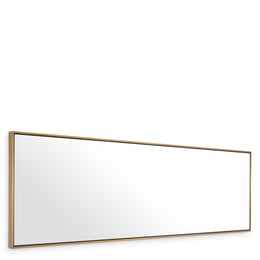 Mirror Redondo Brushed Brass Finish 2' x  6.6'