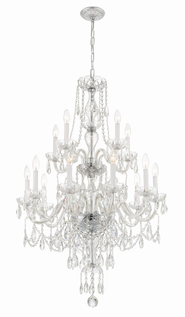 Traditional Crystal 15 Light Chandelier