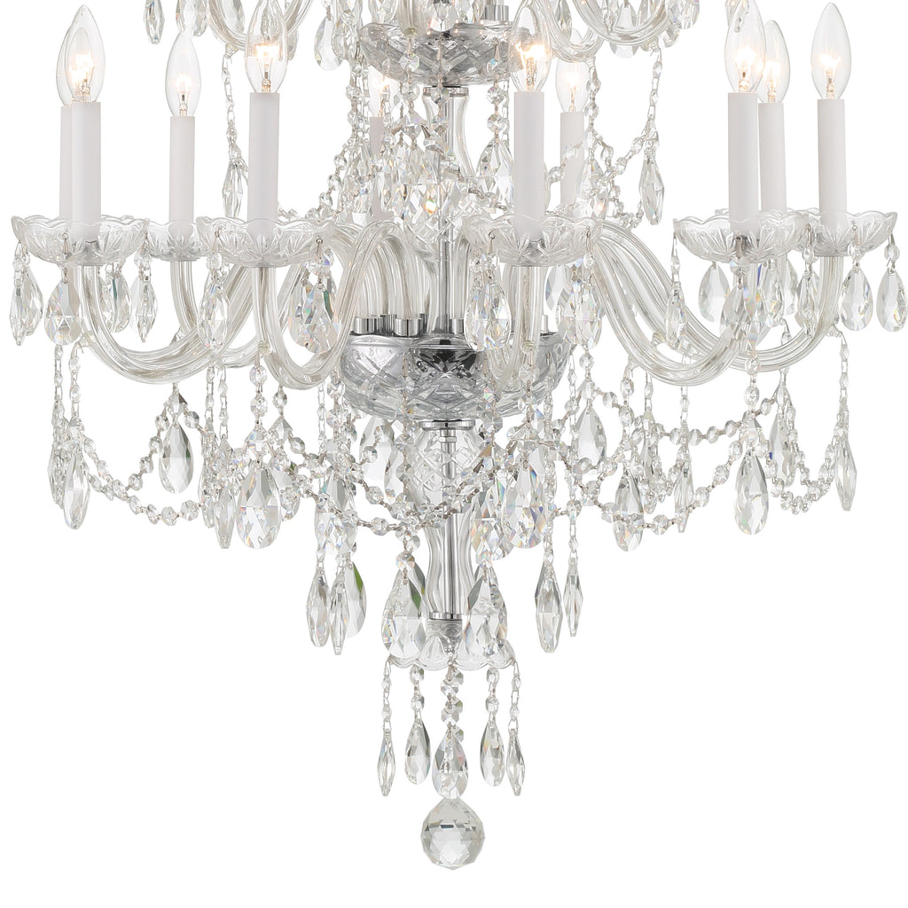 Traditional Crystal 15 Light Chandelier