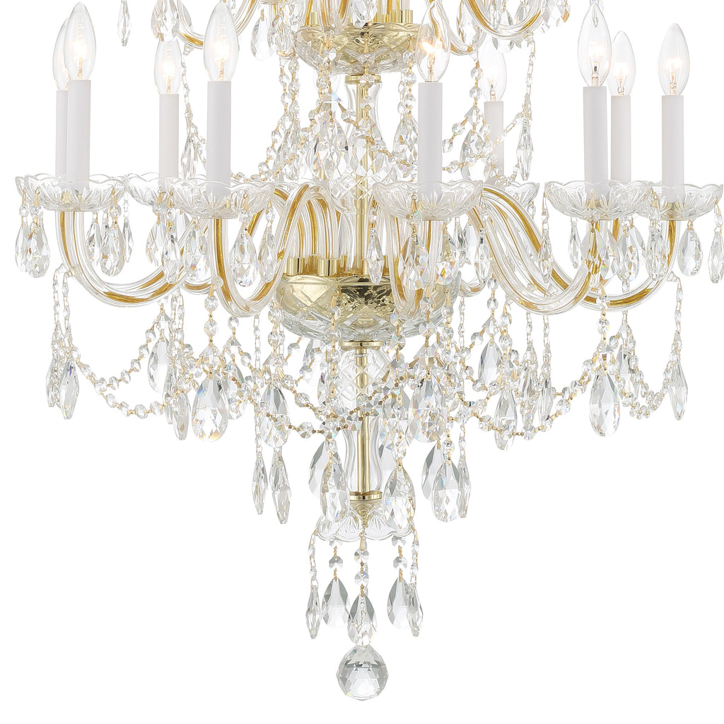 Traditional Crystal 15 Light Chandelier