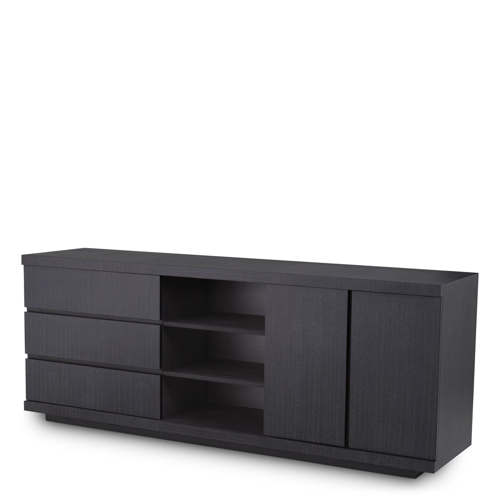 Dresser Crosby Charcoal Grey Oak Veneer