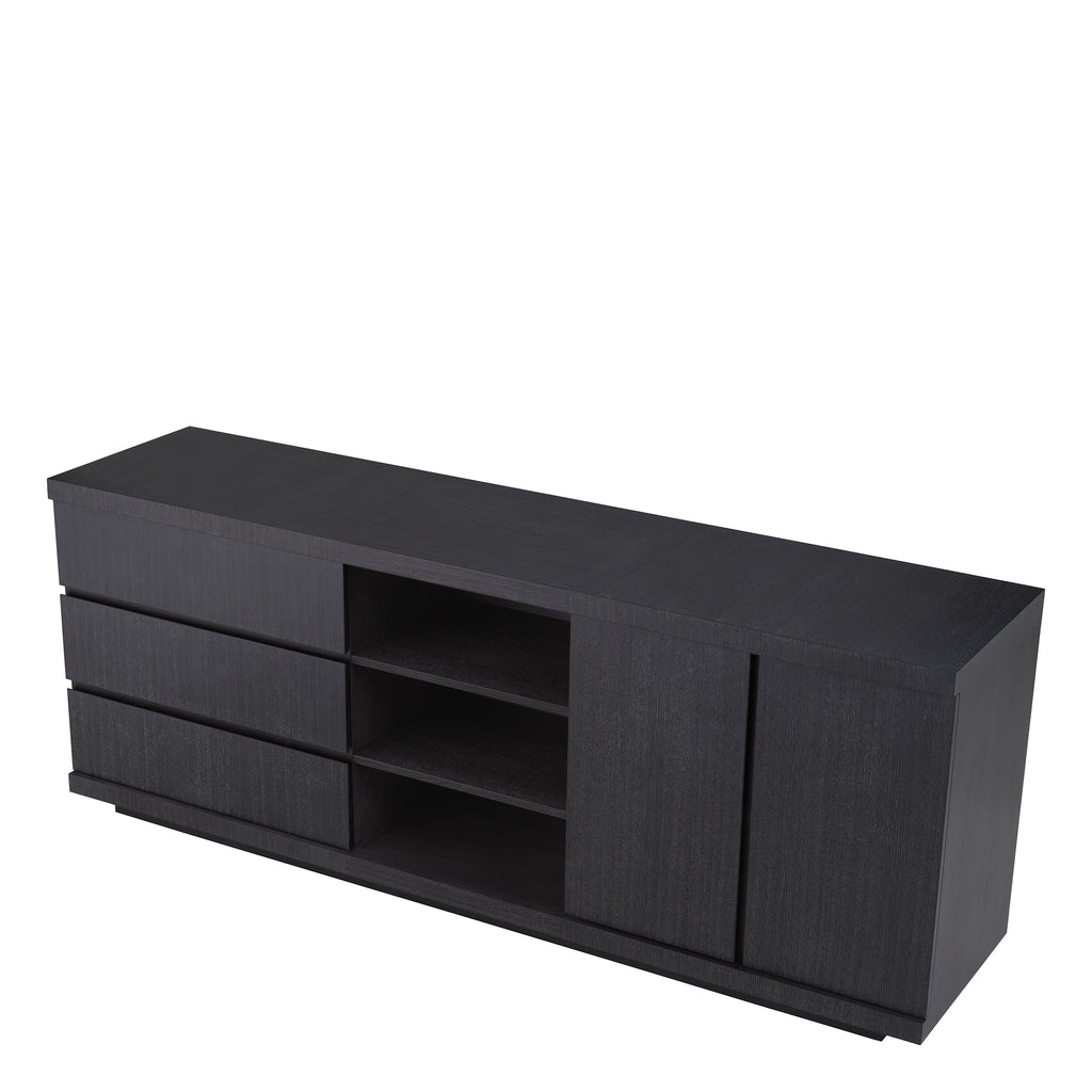 Dresser Crosby Charcoal Grey Oak Veneer