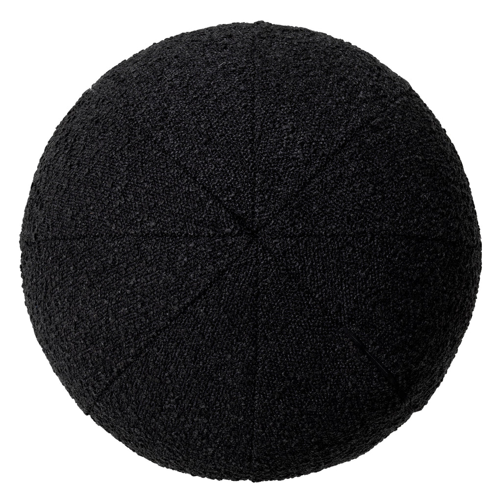 Cushion Palla L Boucle Black