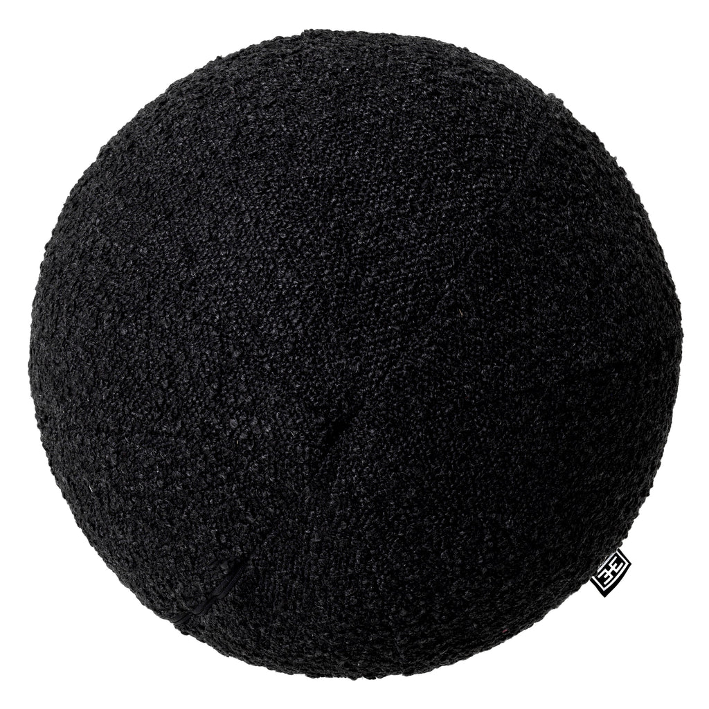 Cushion Palla S Boucle Black