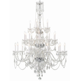 Traditional Crystal 25 Light Chandelier