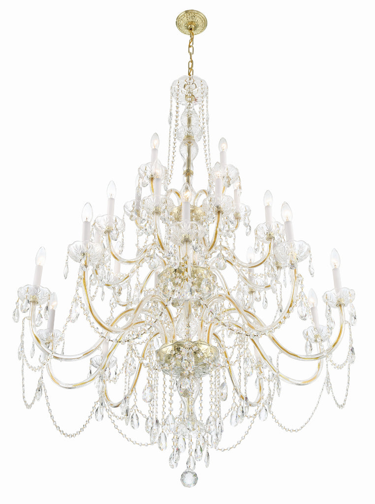 Traditional Crystal 25 Light Chandelier