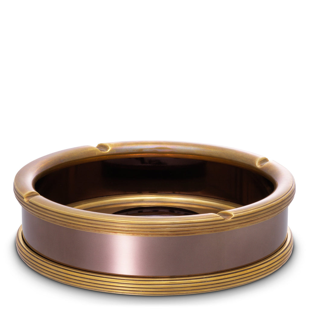 Ashtray Ella Vintage Brass Finish