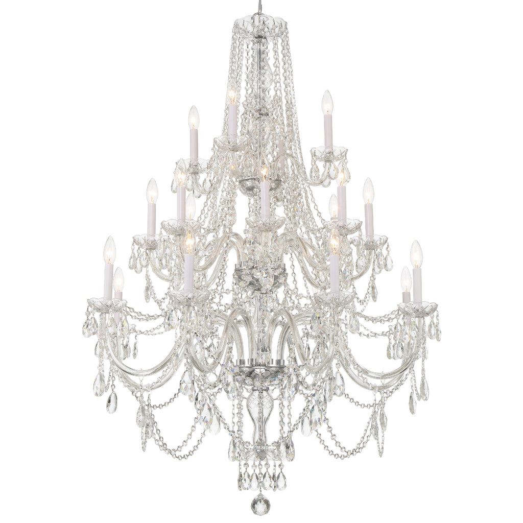 Traditional Crystal 20 Light Chandelier