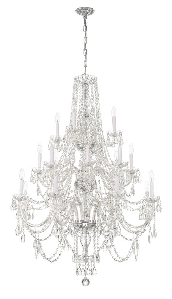 Traditional Crystal 20 Light Chandelier