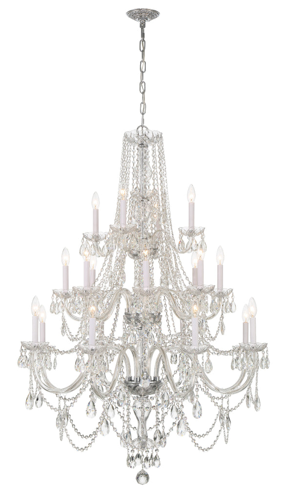 Traditional Crystal 20 Light Chandelier