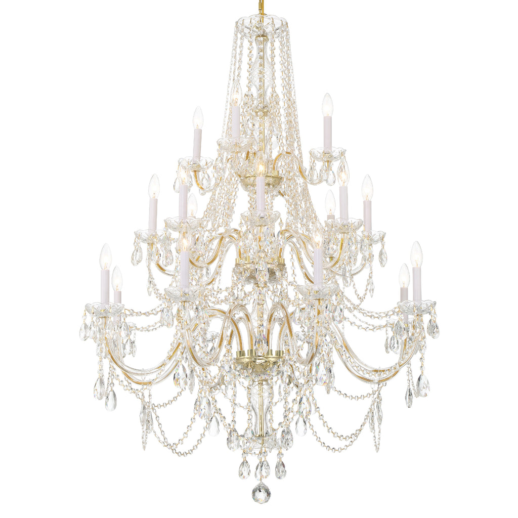 Traditional Crystal 20 Light Chandelier