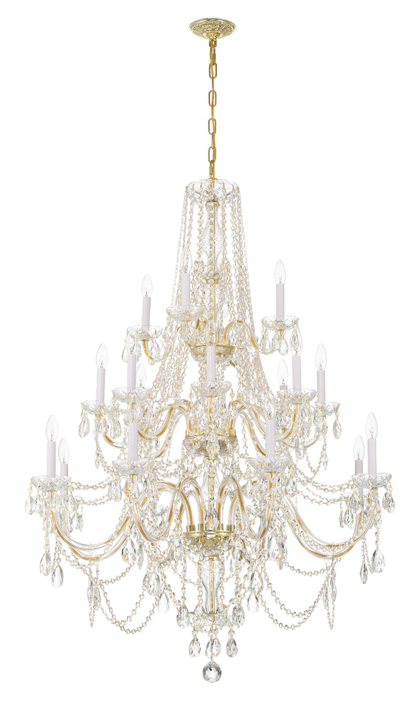 Traditional Crystal 20 Light Chandelier