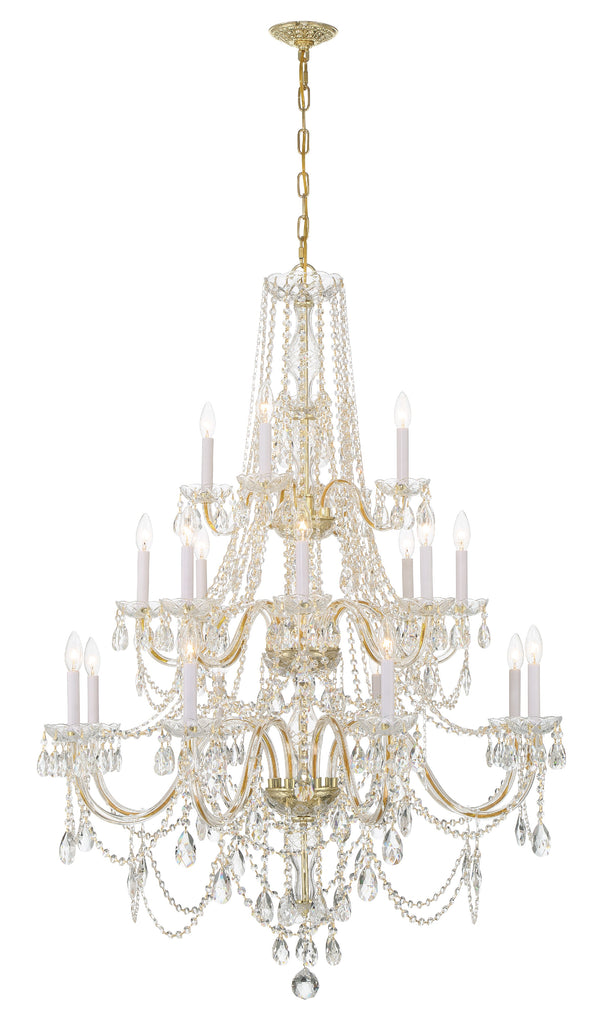 Traditional Crystal 20 Light Chandelier