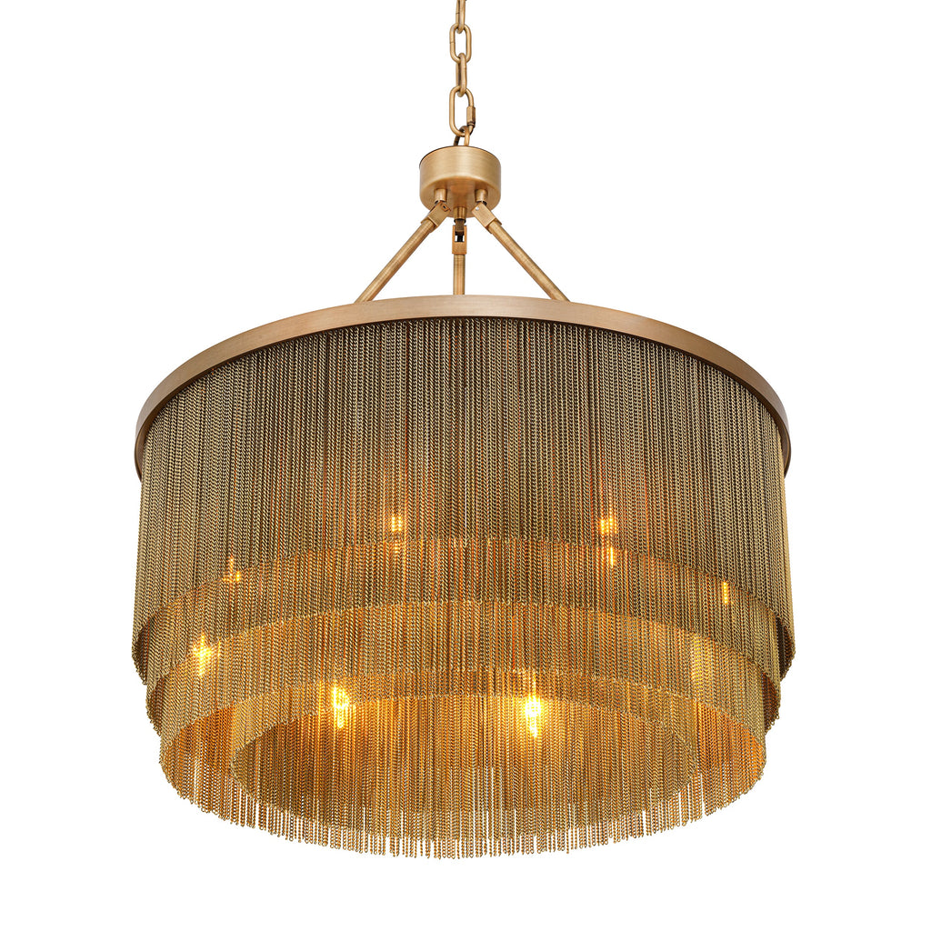 Chandelier Tissot S Antique Brass Finish UL