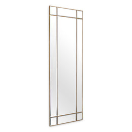 Mirror Beaumont Rectangular Vintage Brass Finish