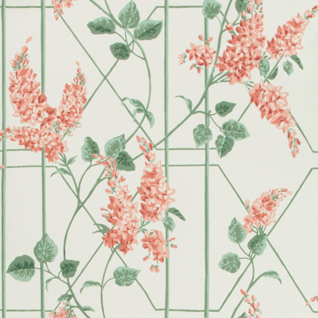 Wisteria - Coral/Sage/Parch