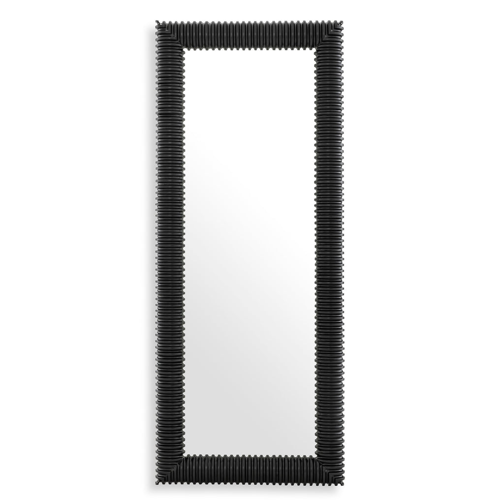 Mirror Museo Black Finish 6.6' x 2.6'