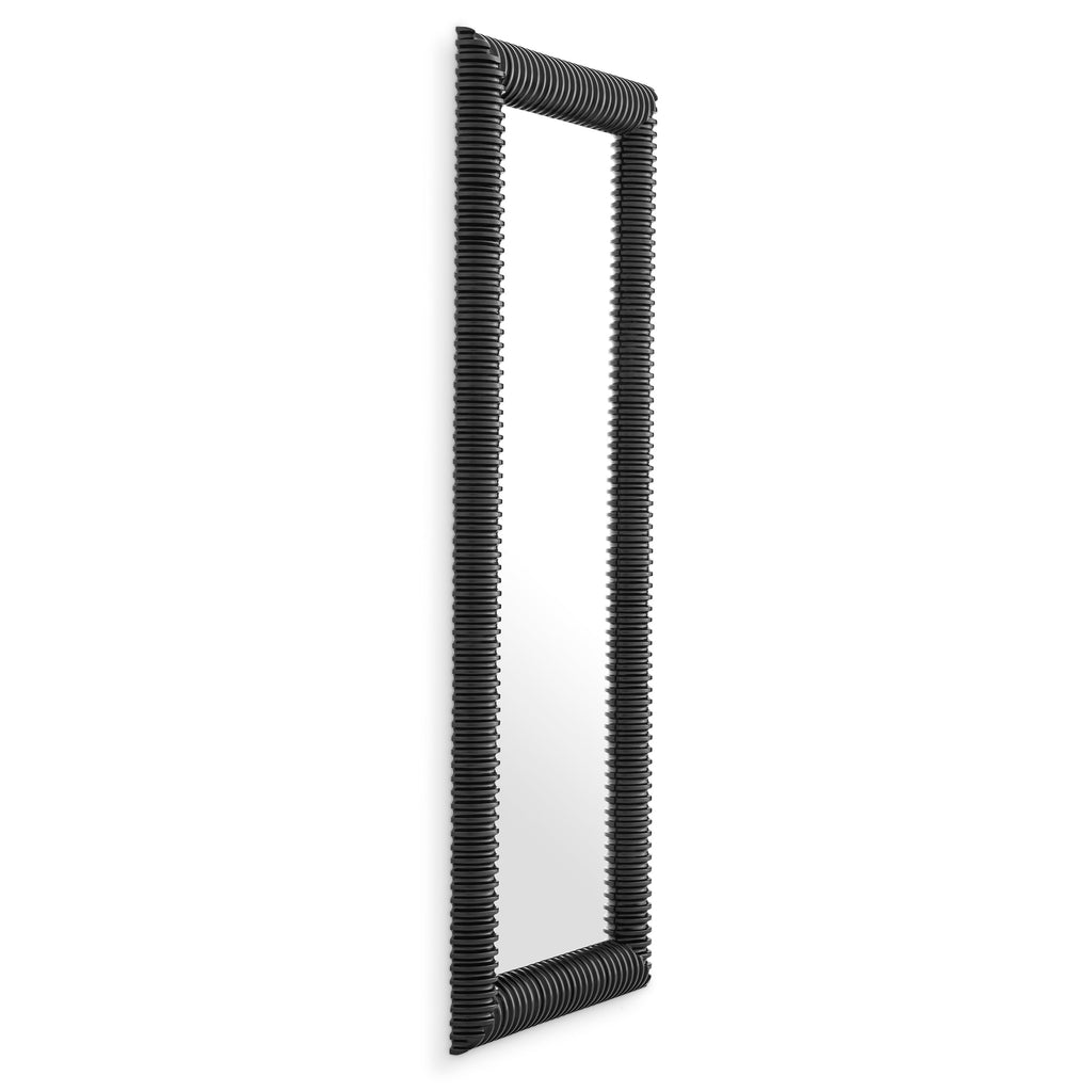 Mirror Museo Black Finish 6.6' x 2.6'