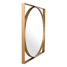 Mirror Montauk Antique Brass Finish