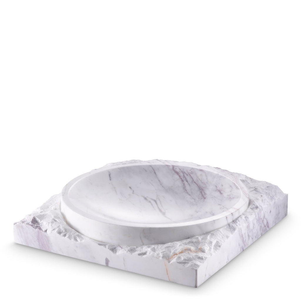 Bowl Montanita Honed White Marble