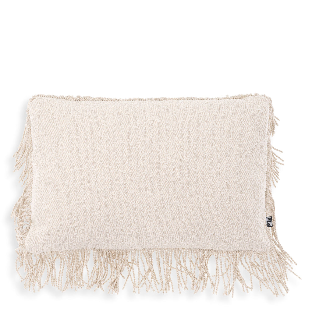 Cushion Dupre Rectangular Boucle Cream