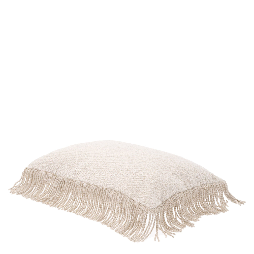 Cushion Dupre Rectangular Boucle Cream