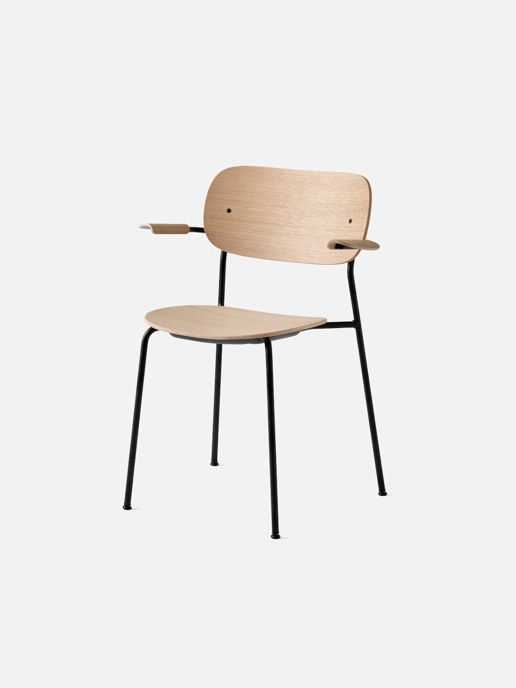 Co Chair, Dining, with Armrest - Natural Oak