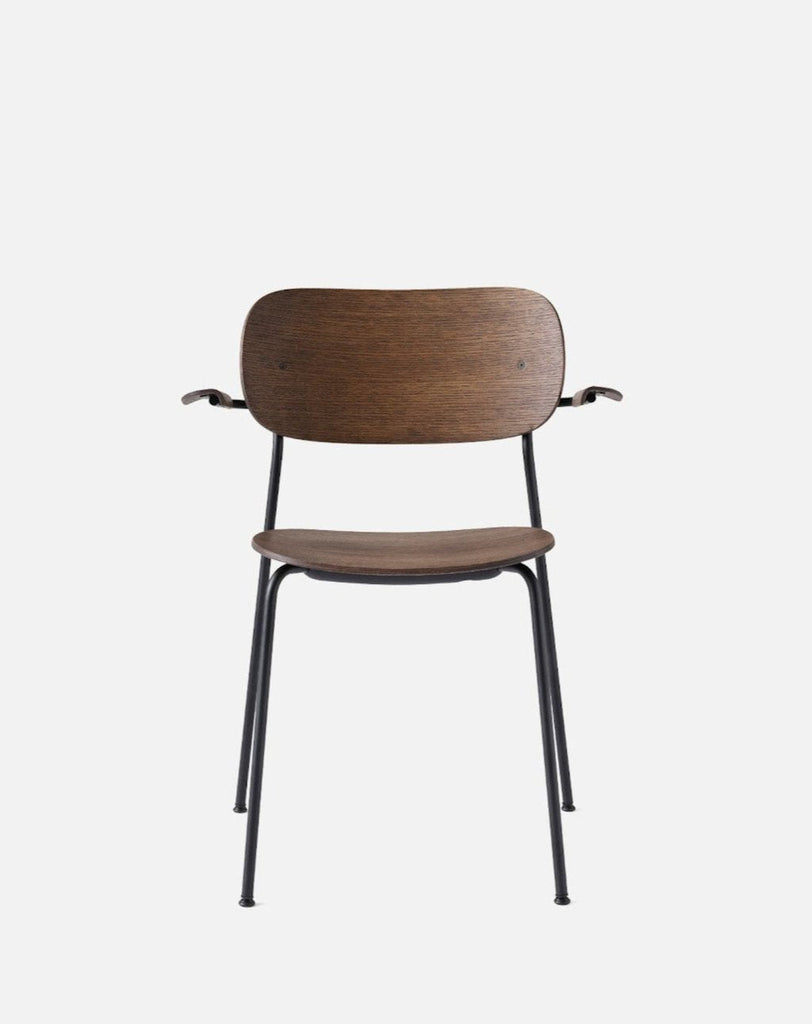 Co Chair, Dining, with Armrest - Dark Oak