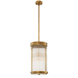 Pendant Rousseau L Antique Brass Finish UL