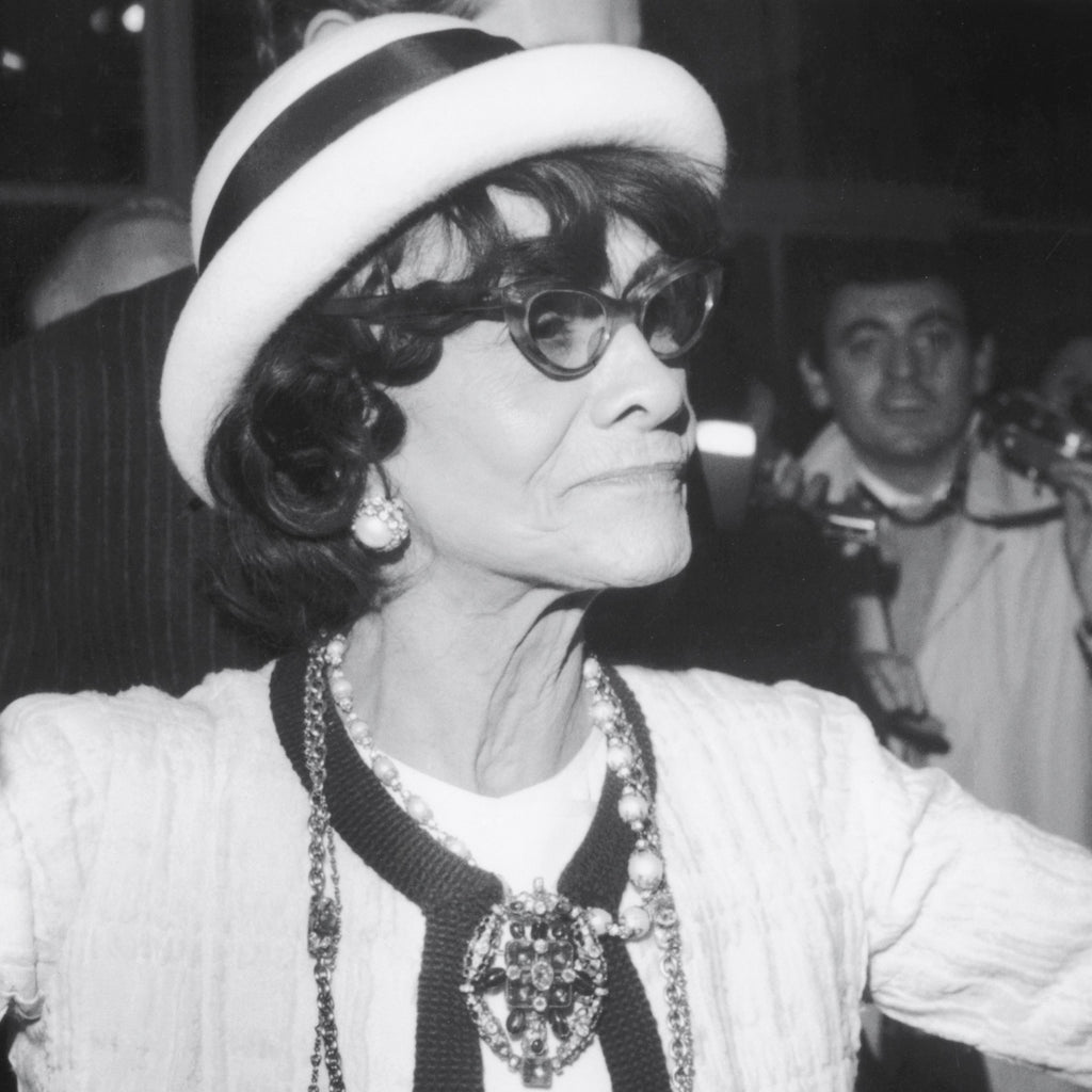 Print Ec356 Coco Chanel, Paris, 1968