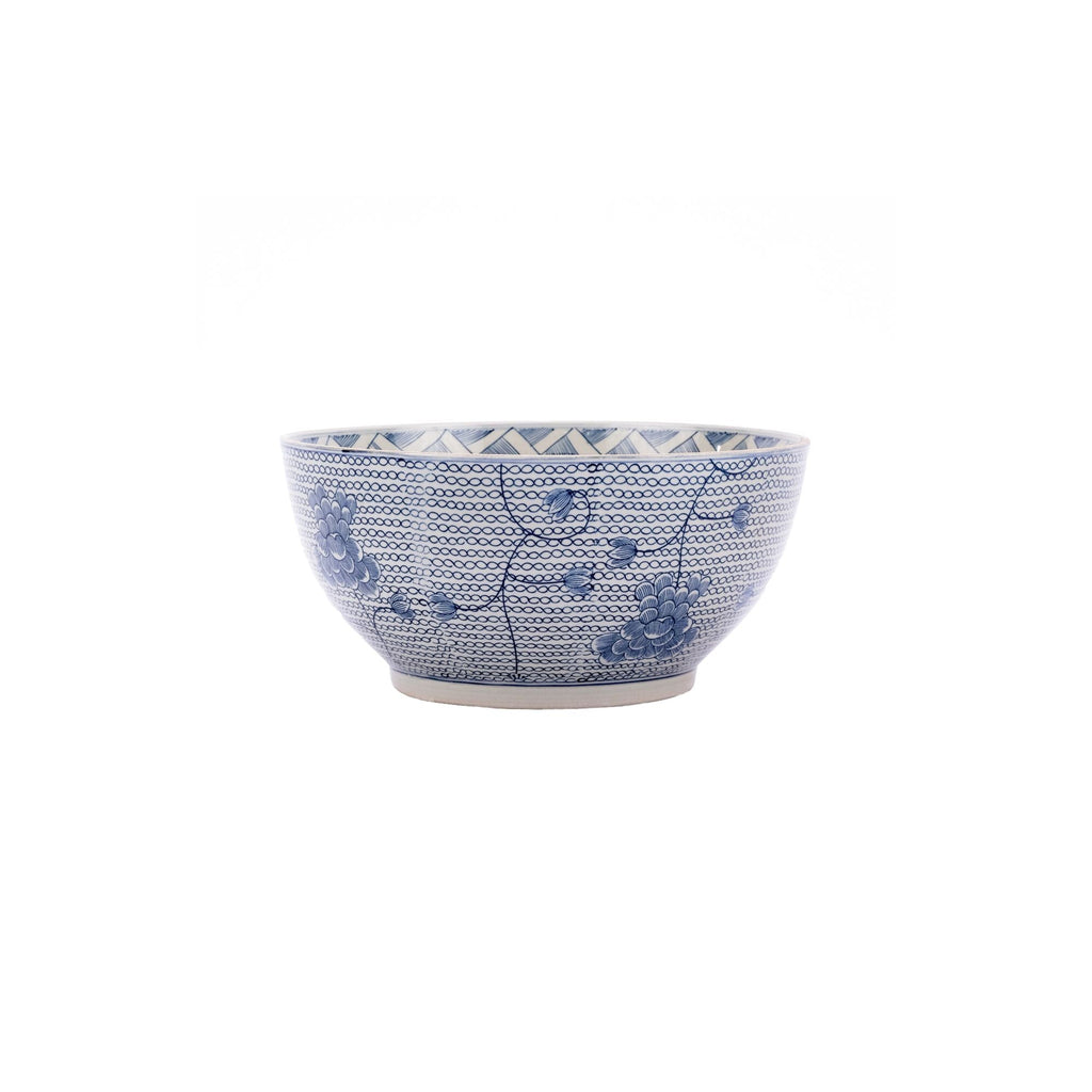 Blue And White Porcelain Chain Bowl