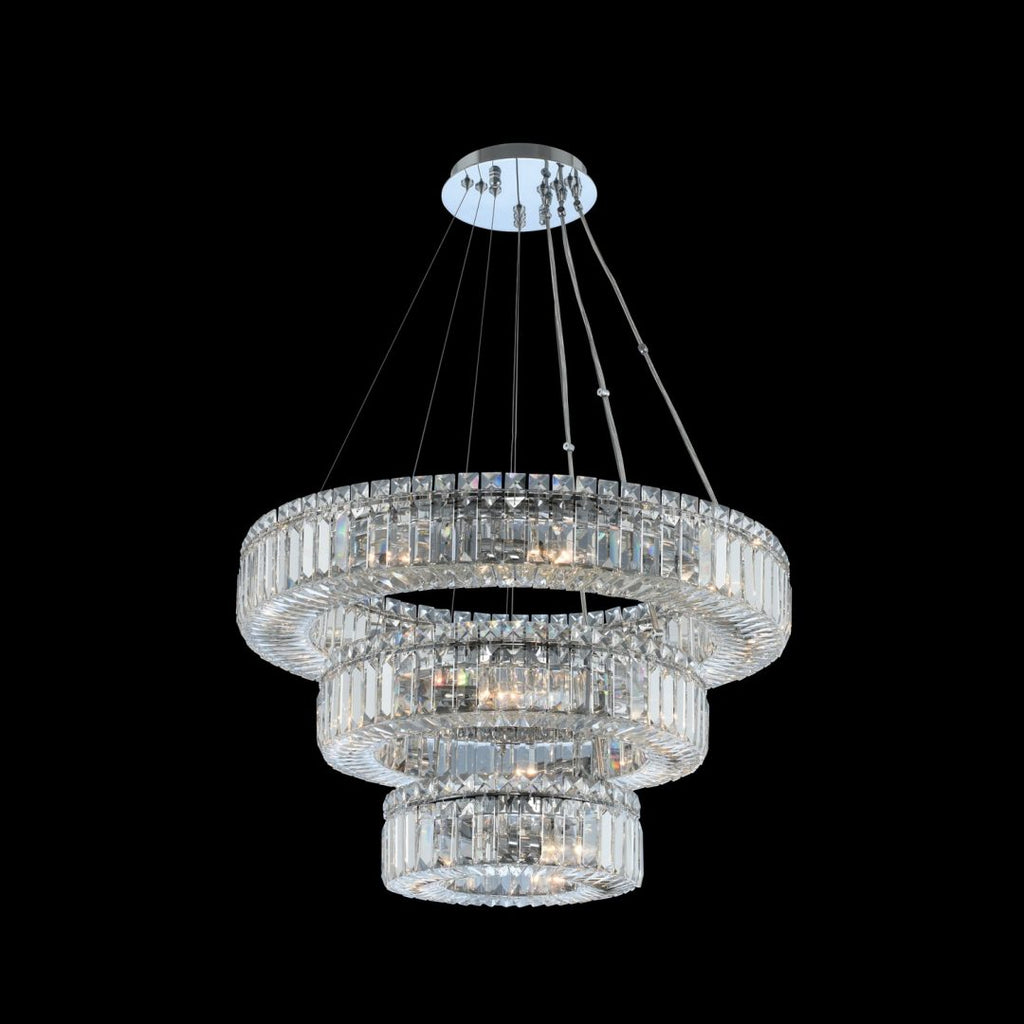 Rondelle 3-Tier Pendant