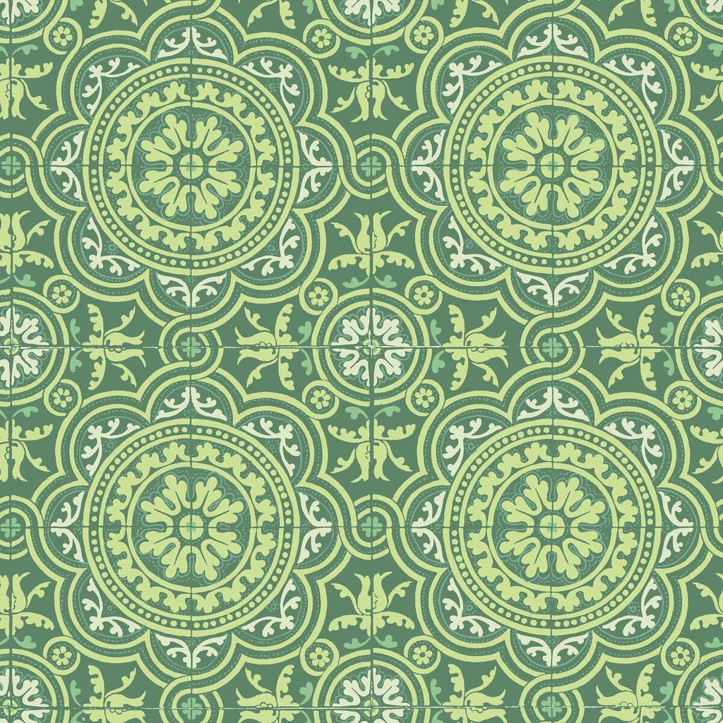 Piccadilly - Leaf Green & Mint On Forest