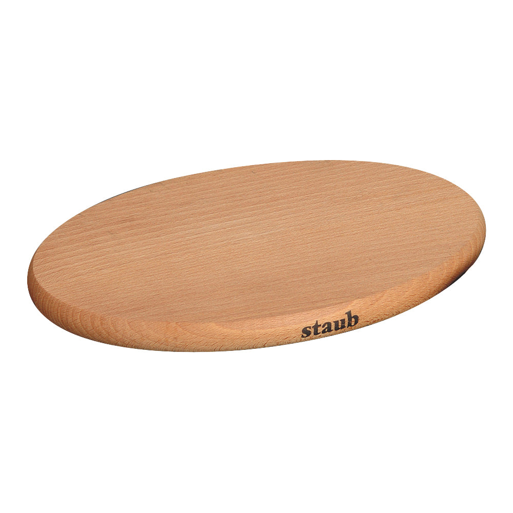 8.25" Oval Magnetic Wood Trivet