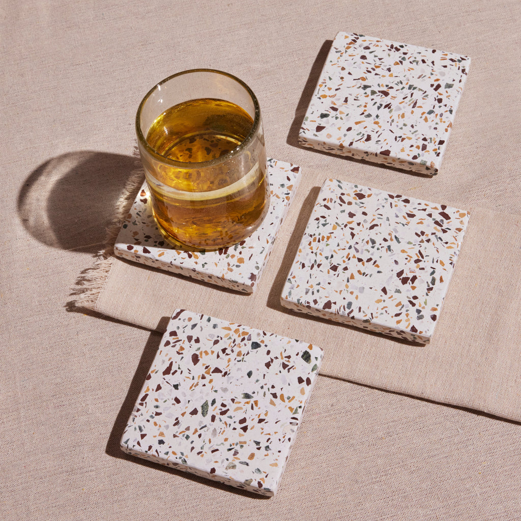 Centro Terrazzo Coasters   set of 4