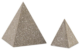 Abalone Small Concrete Pyramid