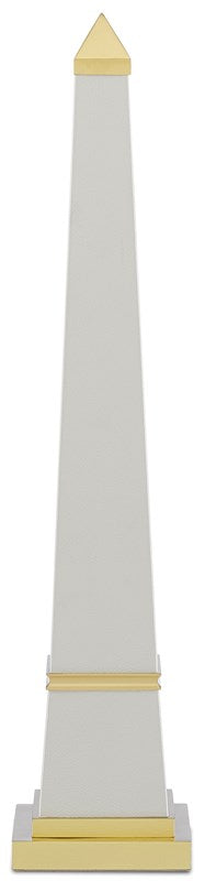 Pharaoh White Small Obelisk