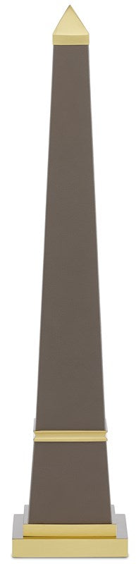 Pharaoh Taupe Small Obelisk