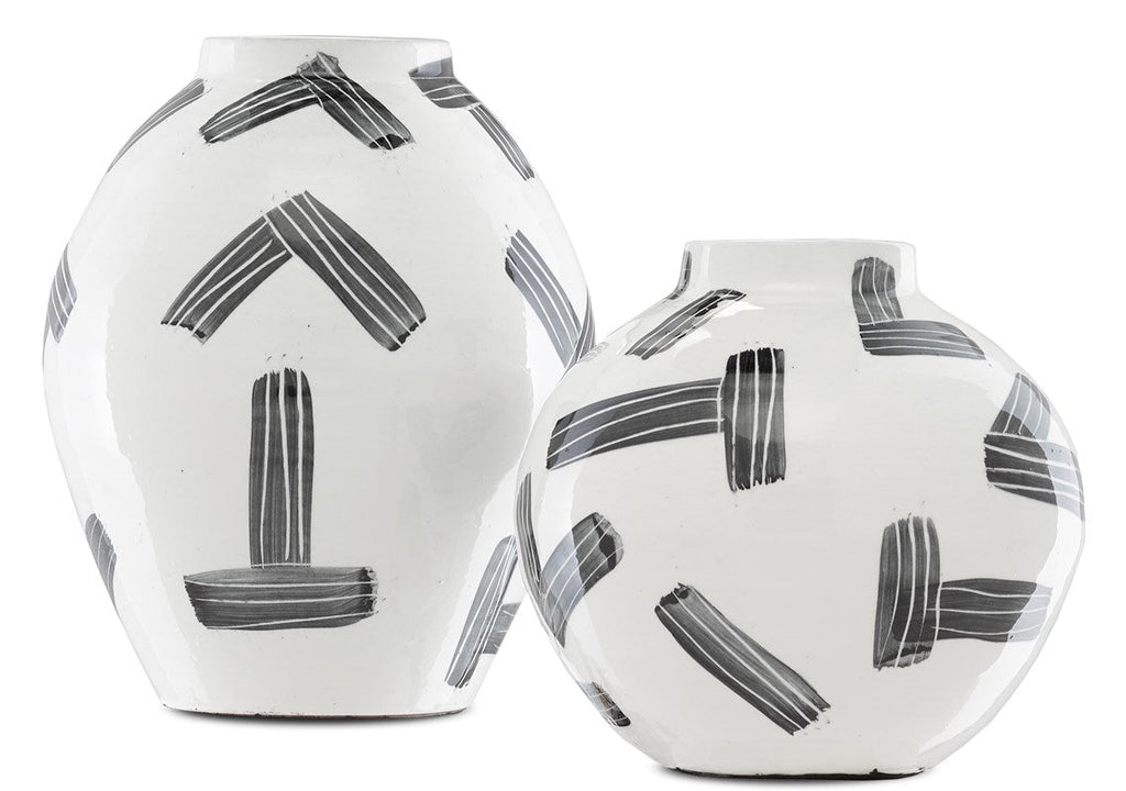 Cipher Vase Set of 2