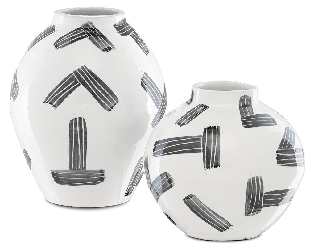 Cipher Vase Set of 2