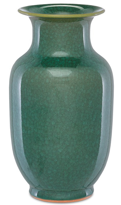 Karoo Small Crystalized Green Vase