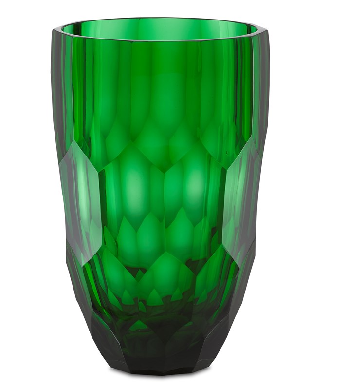 Columbia Large Emerald Vase