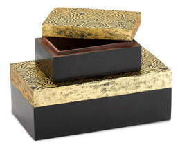Golden Boxes Set of 2