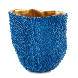 Jackfruit Medium Cobalt Blue Vase