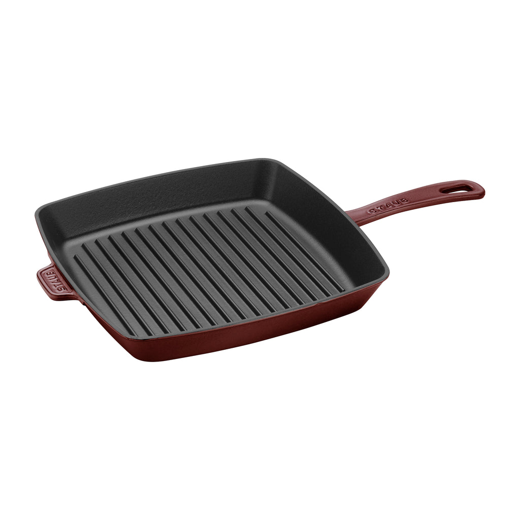 12" Square Grill Pan & Press Set