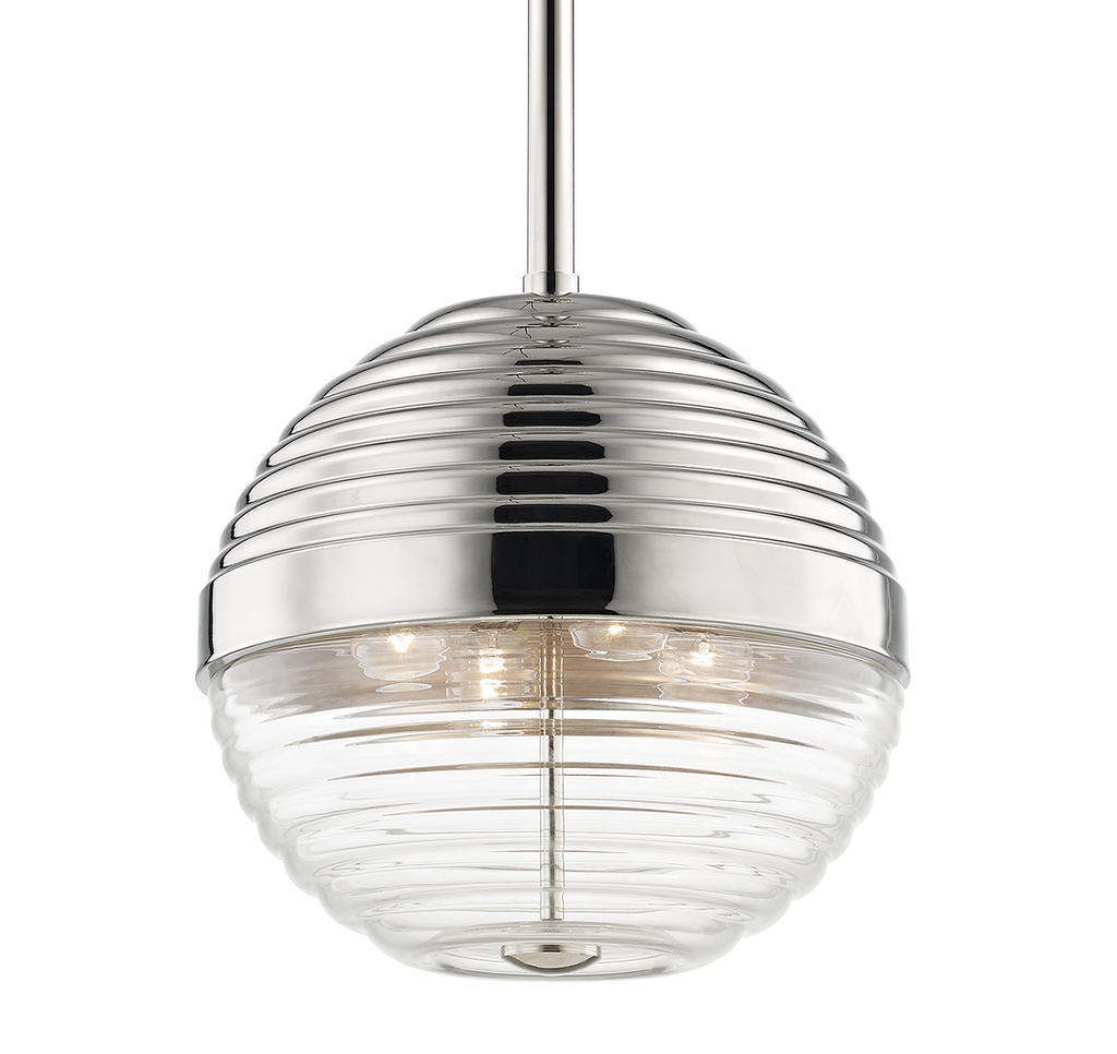 Easton Pendant 14" - Polished Nickel