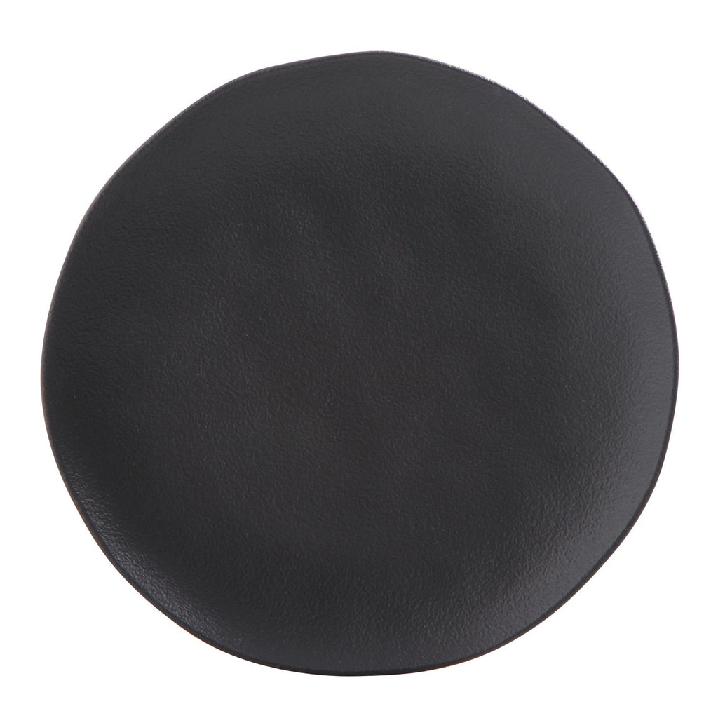 Denim Dinner Plates, Set of 6 (Black)