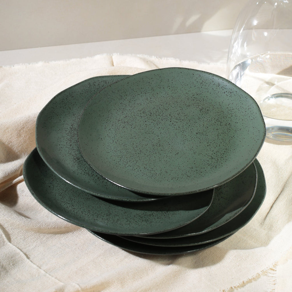 Greenery Dinner Plates, Set of 6